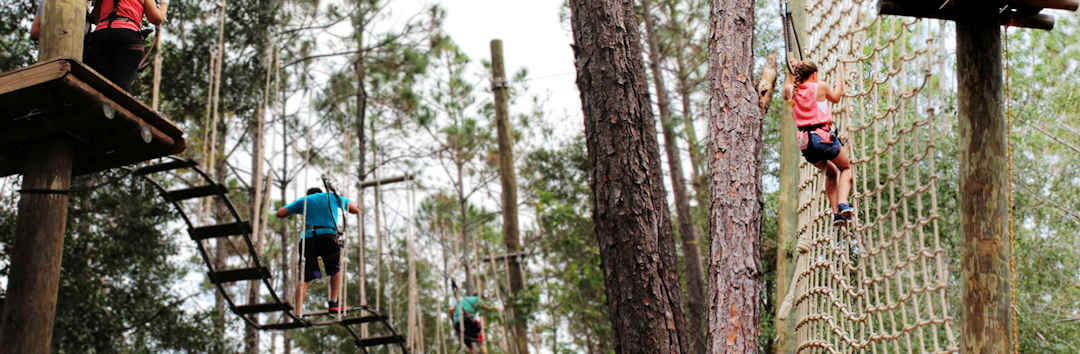 Tree Trek is only five minutes away from Windsor Hills Resort